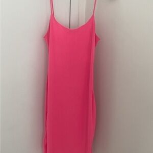 Pink mini dress. Size small